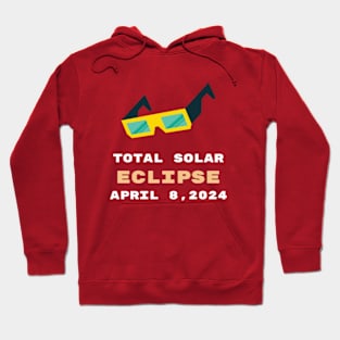 Shirt eclipse,event, total;solar,eclipse, 04,08,April 2024. Hoodie